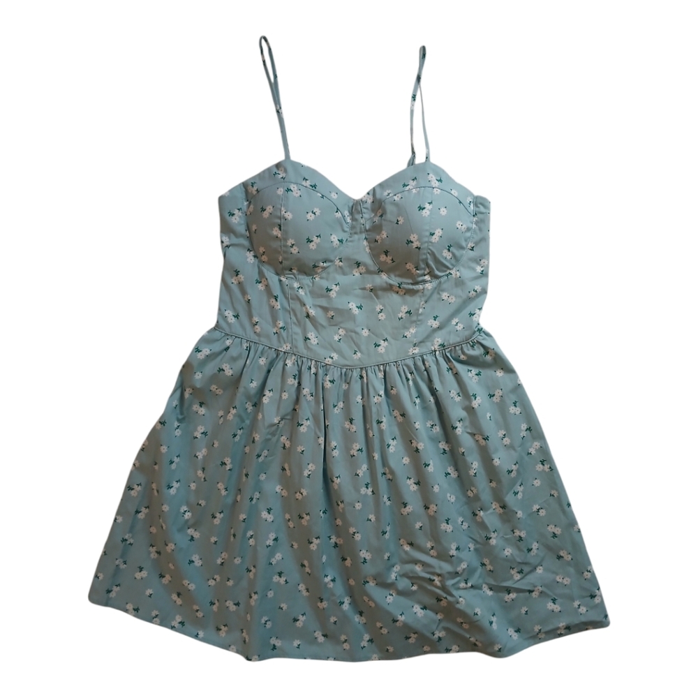 Juniors Pleated floral Dress